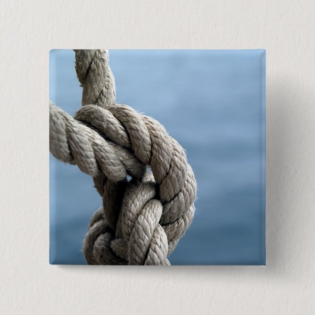 Chapa Cuadrada Sailor'S Knot (Anverso)
