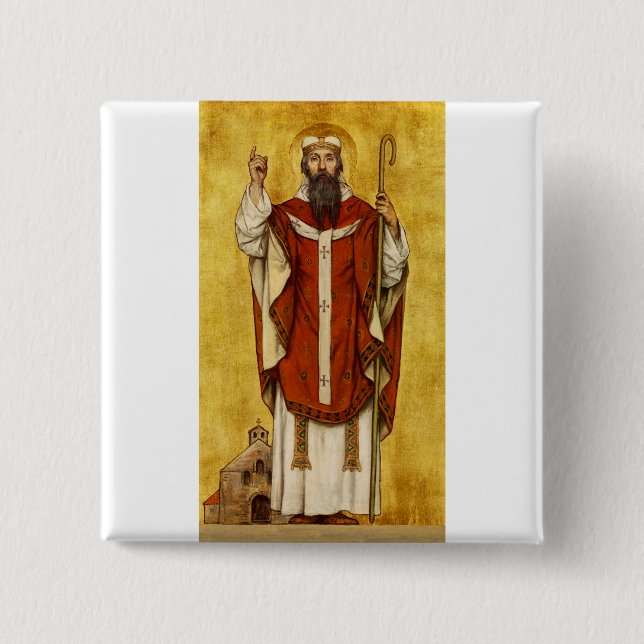 Chapa Cuadrada Saint Boniface de Albrecht de Vriendt (Anverso)