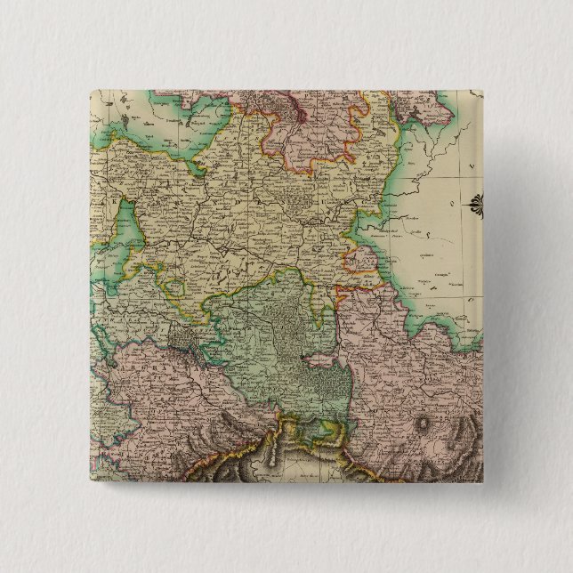 Chapa Cuadrada Sajonia superior (Anverso)