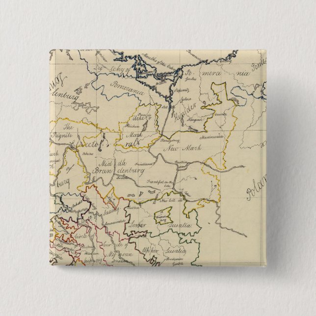 Chapa Cuadrada Sajonia superior 2 (Anverso)