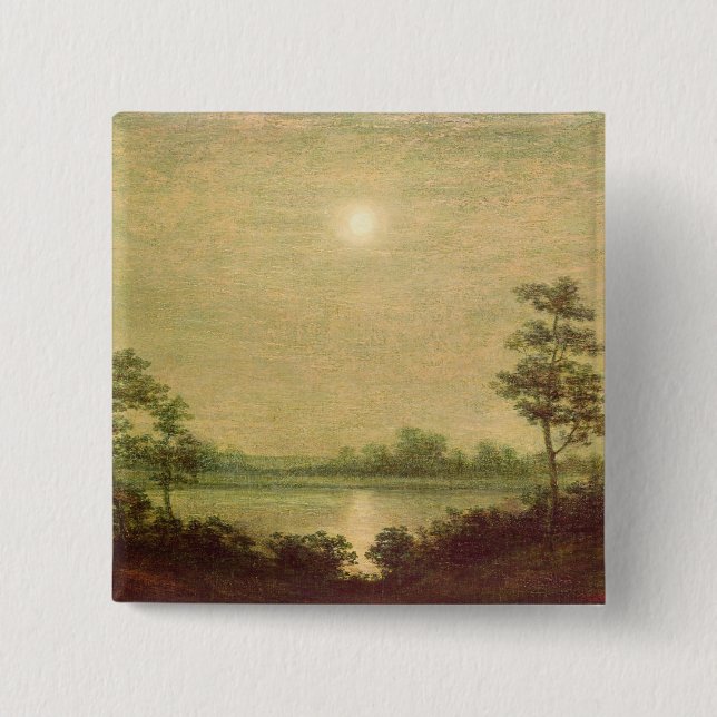 Chapa Cuadrada Salida de la luna (Anverso)