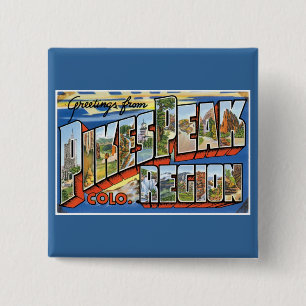 Chapa Cuadrada ¡Saludos del pico de los lucios, CO!