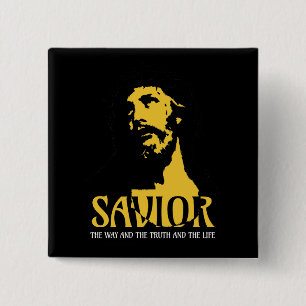 Chapa Cuadrada Salvar la forma en que la verdad y la vida