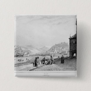 Chapa Cuadrada Salzburg, grabada por Bayot y Cuvilier, 1840