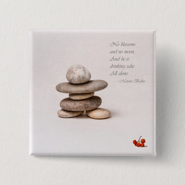 Chapa Cuadrada Samurai (Anverso)