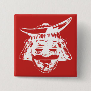 Chapa Cuadrada Samurai