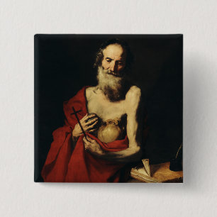 Chapa Cuadrada San Jerónimo por Jusepe de Ribera