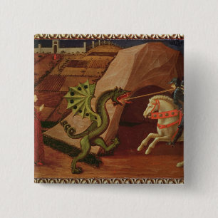 Chapa Cuadrada San Jorge y el dragón, c.1439-40