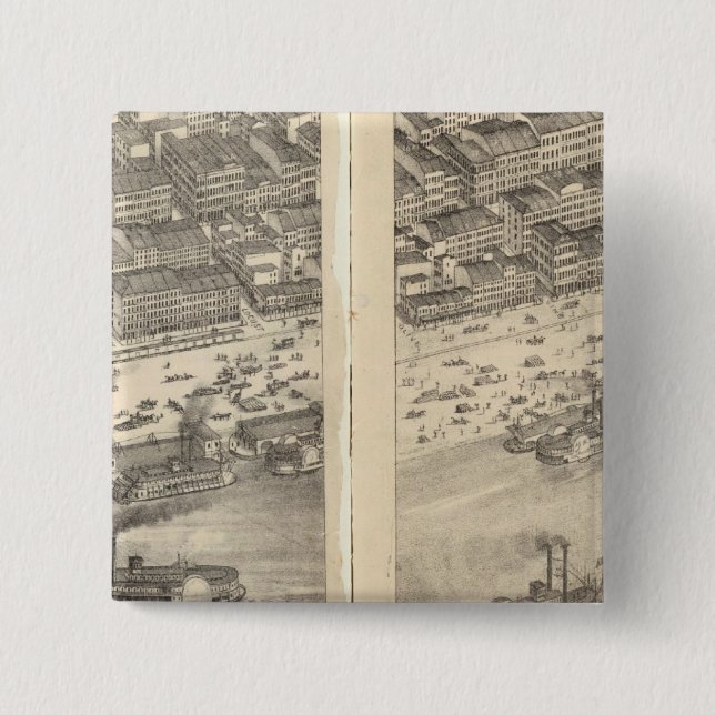 Chapa Cuadrada San Luis, Misuri 3 (Anverso)