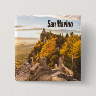 Chapa Cuadrada San Marino Europa Tres Torres