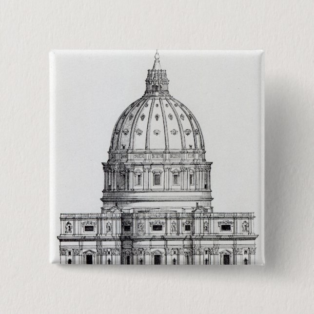 Chapa Cuadrada San Pedro, Roma (Anverso)