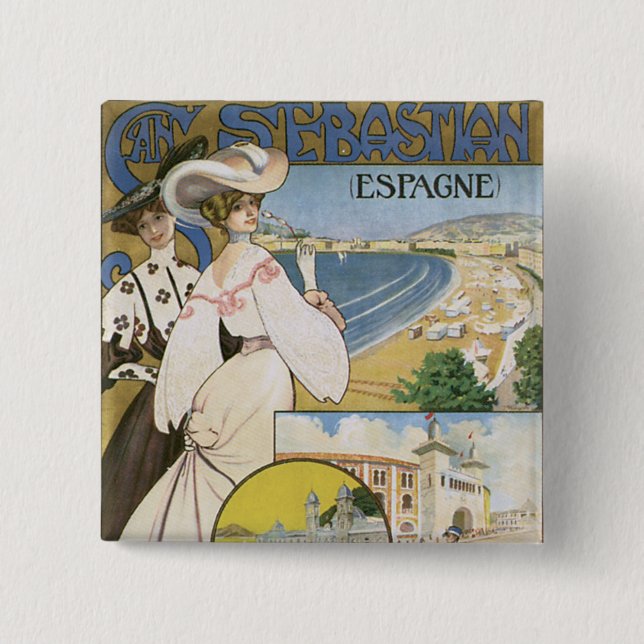 Chapa Cuadrada San Sebastián (Anverso)