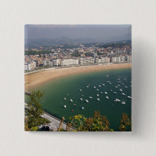 Chapa Cuadrada San Sebastián, España. La ciudad vasca de San