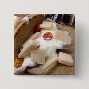 Chapa Cuadrada Sándwich de pita de cerdo