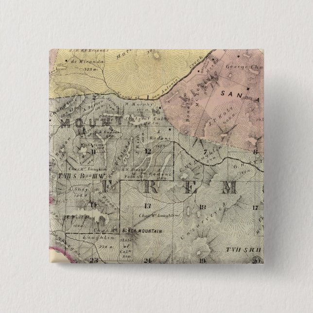 Chapa Cuadrada Santa Clara Co 4 (Anverso)