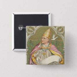 Chapa Cuadrada Santo Gregorio el Grande (M 067)