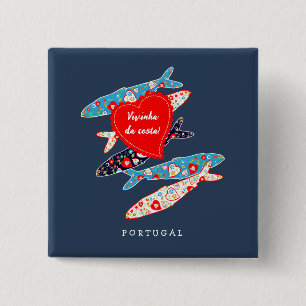 Chapa Cuadrada Sardinas de Portugal