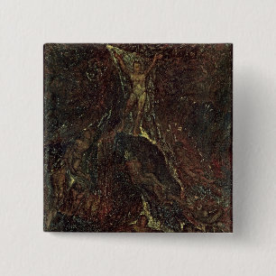 Chapa Cuadrada Satan que llama sus legiones