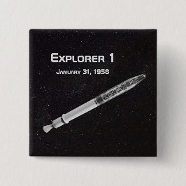 Chapa Cuadrada Satélite Explorer 1