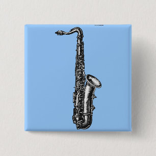 Chapa Cuadrada Saxofón del tenor