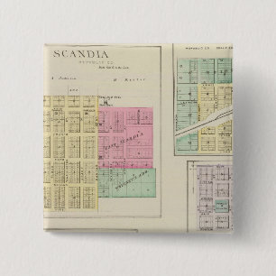 Chapa Cuadrada Scandia, Mystic, White Rock, Ida, Cuba, Kansas