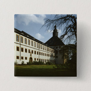 Chapa Cuadrada Schloss Friedenstein, Gotha, construido en 1643-54