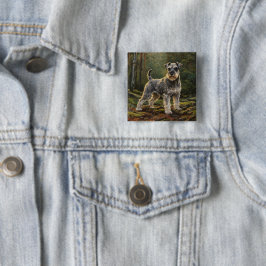 Chapa Cuadrada Schnauzer