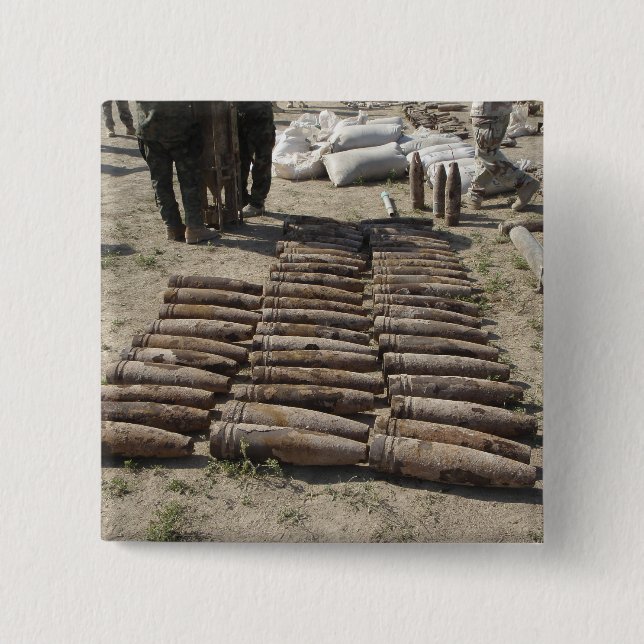 Chapa Cuadrada Se identifican e inventarian artefactos explosivos (Anverso)