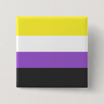 Seamless Repeating Non-Binary Pride Flag Pattern