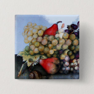 CHAPA CUADRADA SEASON'S FRUITS 1 - GRAPES AND PEARS