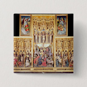 Chapa Cuadrada Sección central del Altarpiece de Ambierle