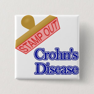 Chapa Cuadrada Selle hacia fuera la enfermedad de Crohn