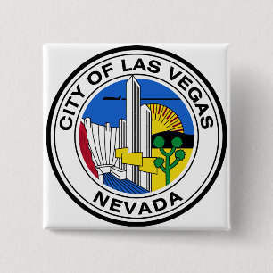 Chapa Cuadrada Sello urbano de Las Vegas (Nevada)