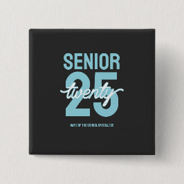 Chapa Cuadrada Senior twenty 25 Graduation gift