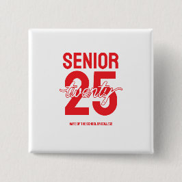 Chapa Cuadrada Senior twenty 25 Graduation gift
