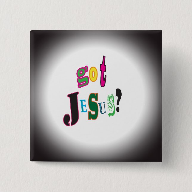 Chapa Cuadrada Señor conseguido God Black Oval Abstract del (Anverso)