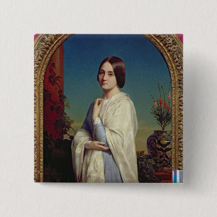 Chapa Cuadrada Señora Eduardo Dubufe 1842