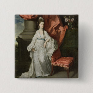 Chapa Cuadrada Señora Grant, esposa de sir James Grant, BT.,
