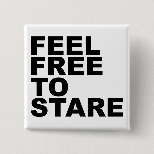 Chapa Cuadrada sentirse libre de mirar