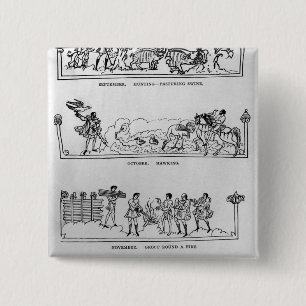 Chapa Cuadrada Septiembre, octubre, noviembre y diciembre