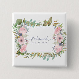Chapa Cuadrada ¿Serás BRIDESMAID MAID HONOR FLOWERGIRL?