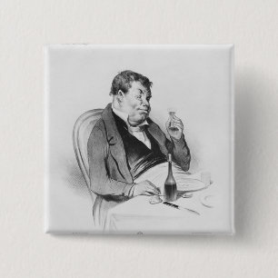 Chapa Cuadrada Serie "del physionomique de Galerie", Burdeos