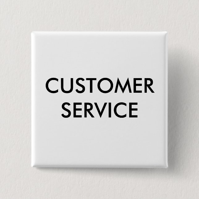 CHAPA CUADRADA SERVICIO AL CLIENTE (Anverso)