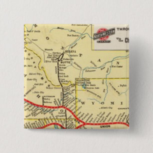 Chapa Cuadrada Servicio de tren desde Chicago