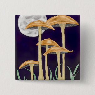 Chapa Cuadrada Setas en claro de luna