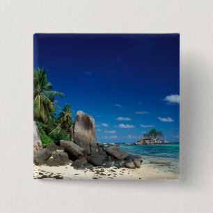 Chapa Cuadrada Seychelles, Isla de Mahe, Playa Anse Royale.