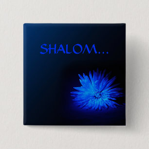 Chapa Cuadrada SHALOM… Botones religiosos