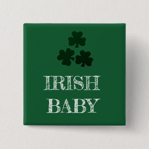 Chapa Cuadrada Shamrock verde oscuro