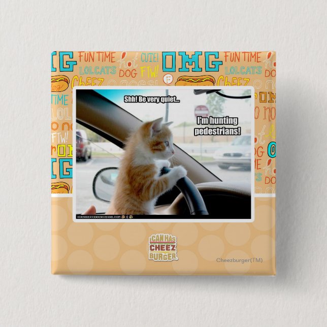 Chapa Cuadrada ¡Shh! Sea muy reservado (Anverso)