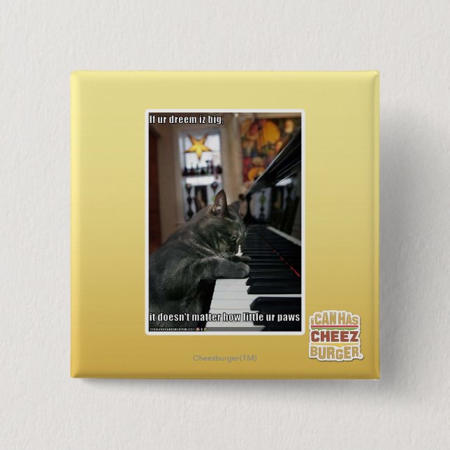 Chapa Cuadrada Si el dreem del ur es grande (Anverso)